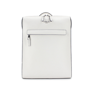 Business Casual Travel Laptop Backpack - Ivory white