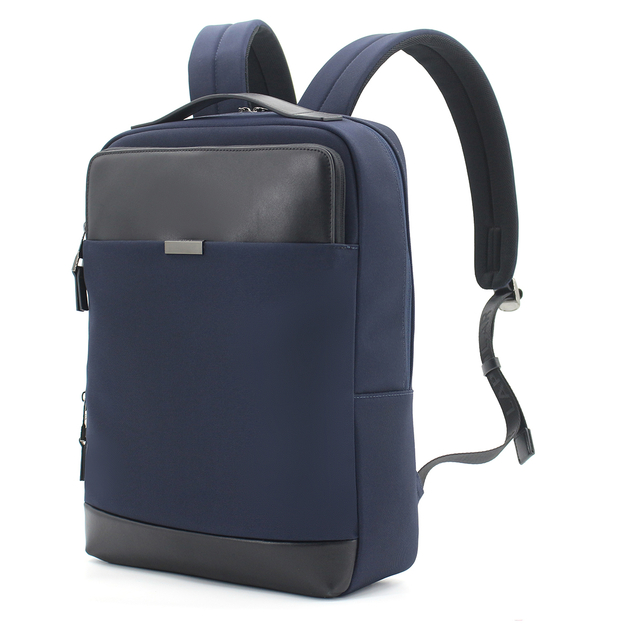 Men's Lightweight Laptop Backpack - Navy Blue