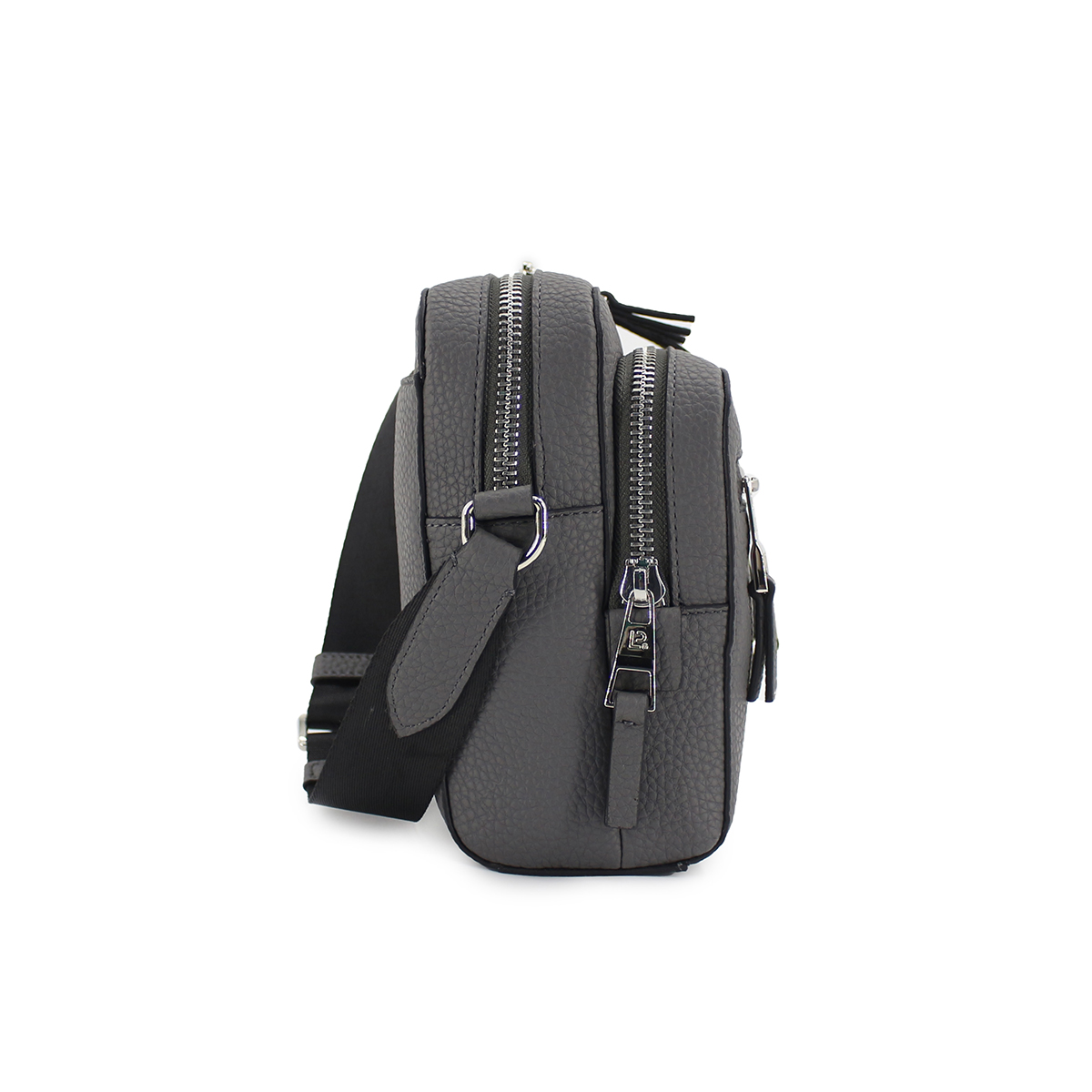 Men's Lychee Print Shoulder Bag Crossbody Bag