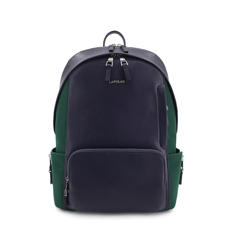 Classic Mix Match Backpack - Green/Dark Blue