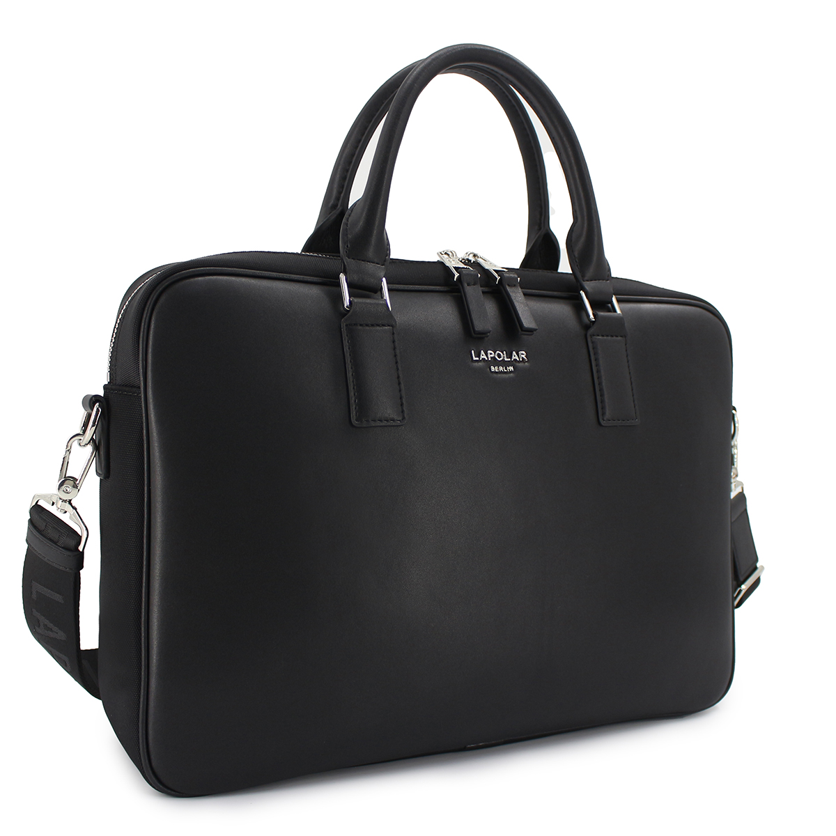 Black Laptop Bag Briefcase Crossbody Bag