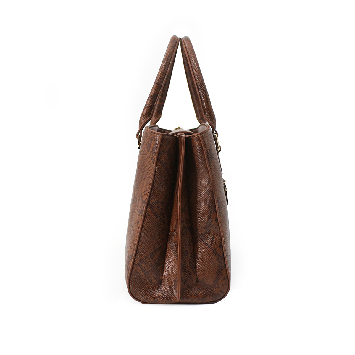 Snake Print Large Capacity Handheld Crossbody Bag