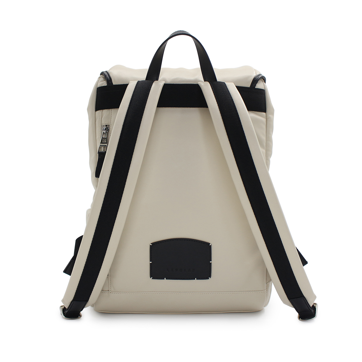 Men's Striped Flap Backpack
