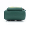 Lightweight Backpack - Army Green Microfiber leather Series