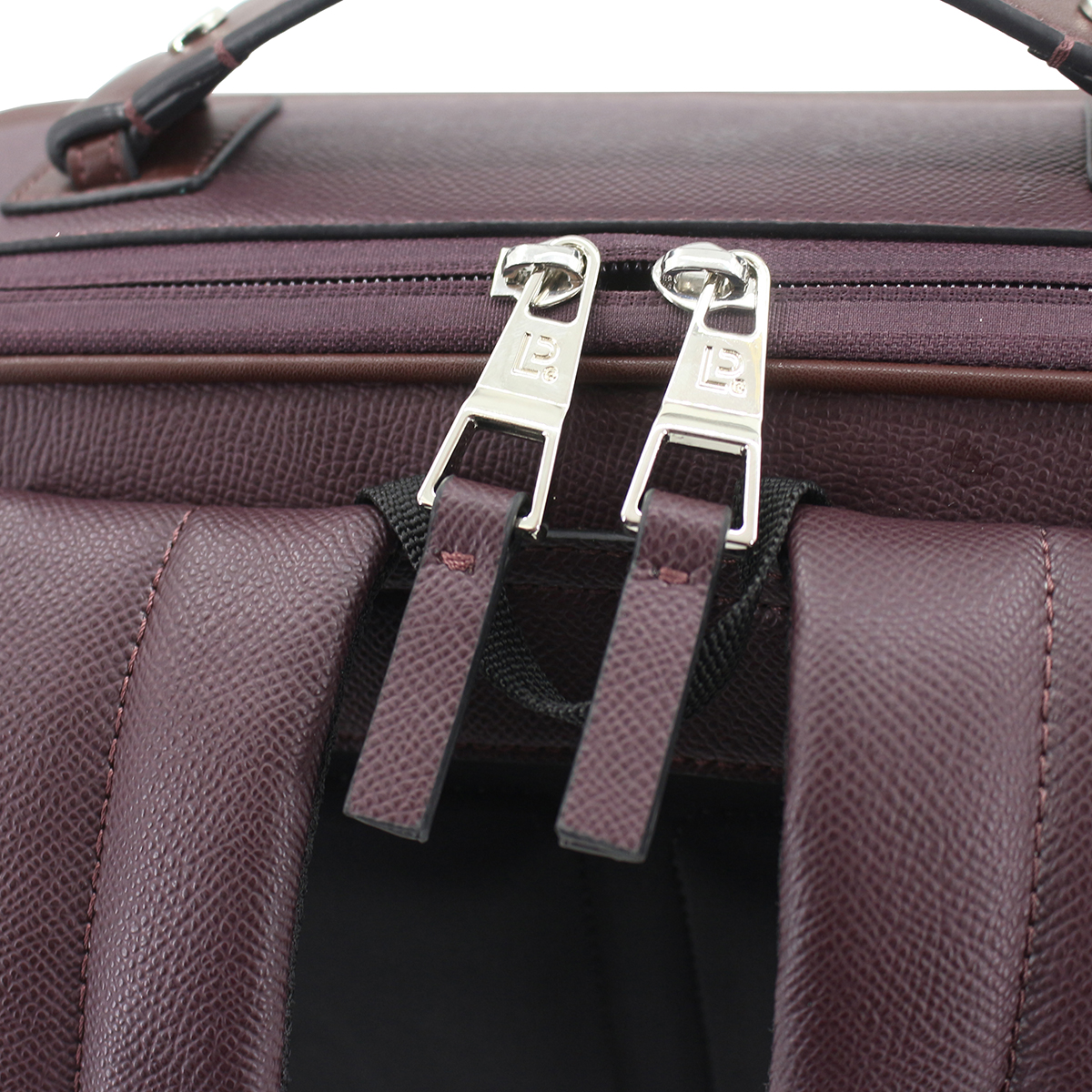 Large Capacity Leather Laptop Backpack