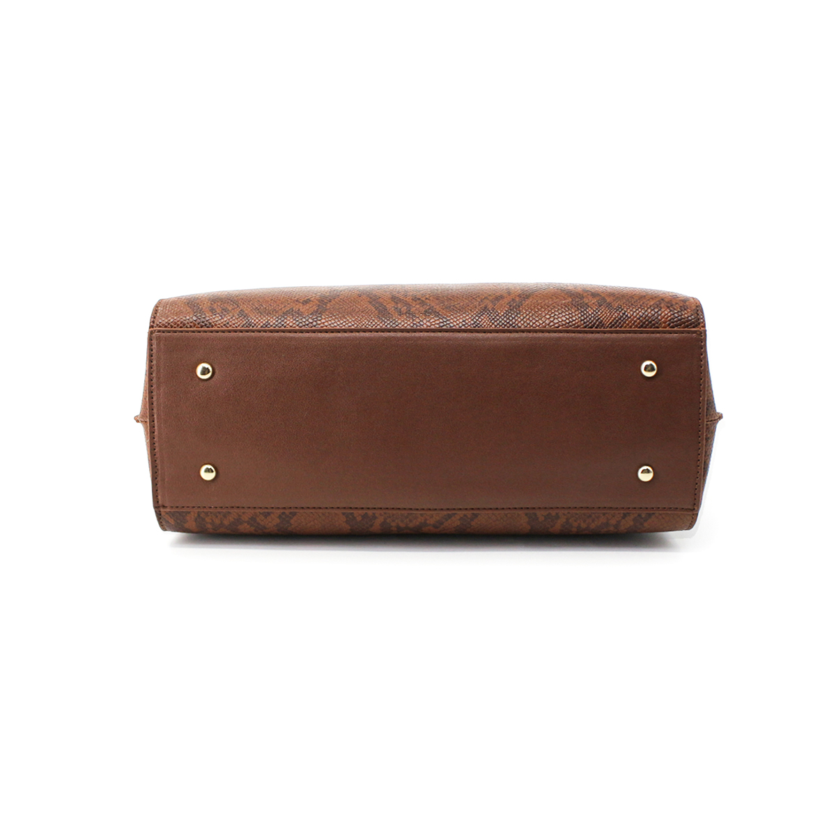Snake Print Large Capacity Handheld Crossbody Bag