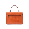 Snake Print Women Handbag Shoulder Tote Bag-Orange