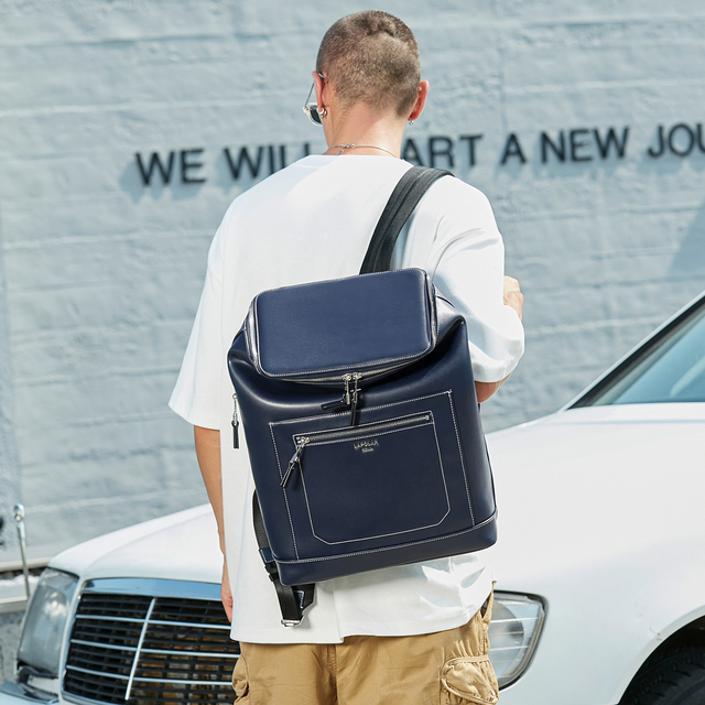 Business Casual Flap Laptop Backpack