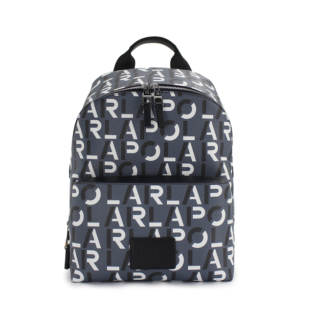 Women's Alphabet Printed Commuter School Backpack