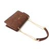 Snake Print Sling Handbag with Chain Sling