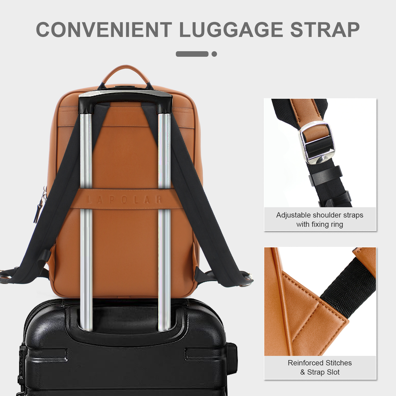 Large Capacity Unisex Business Backpack