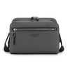 Men's Lychee Print Shoulder Bag Crossbody Bag