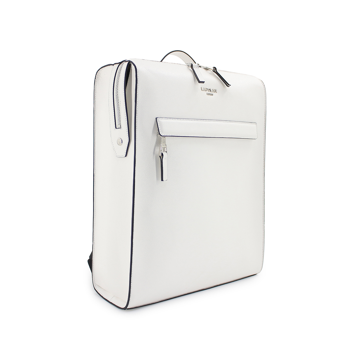 Business Casual Travel Laptop Backpack - Ivory white