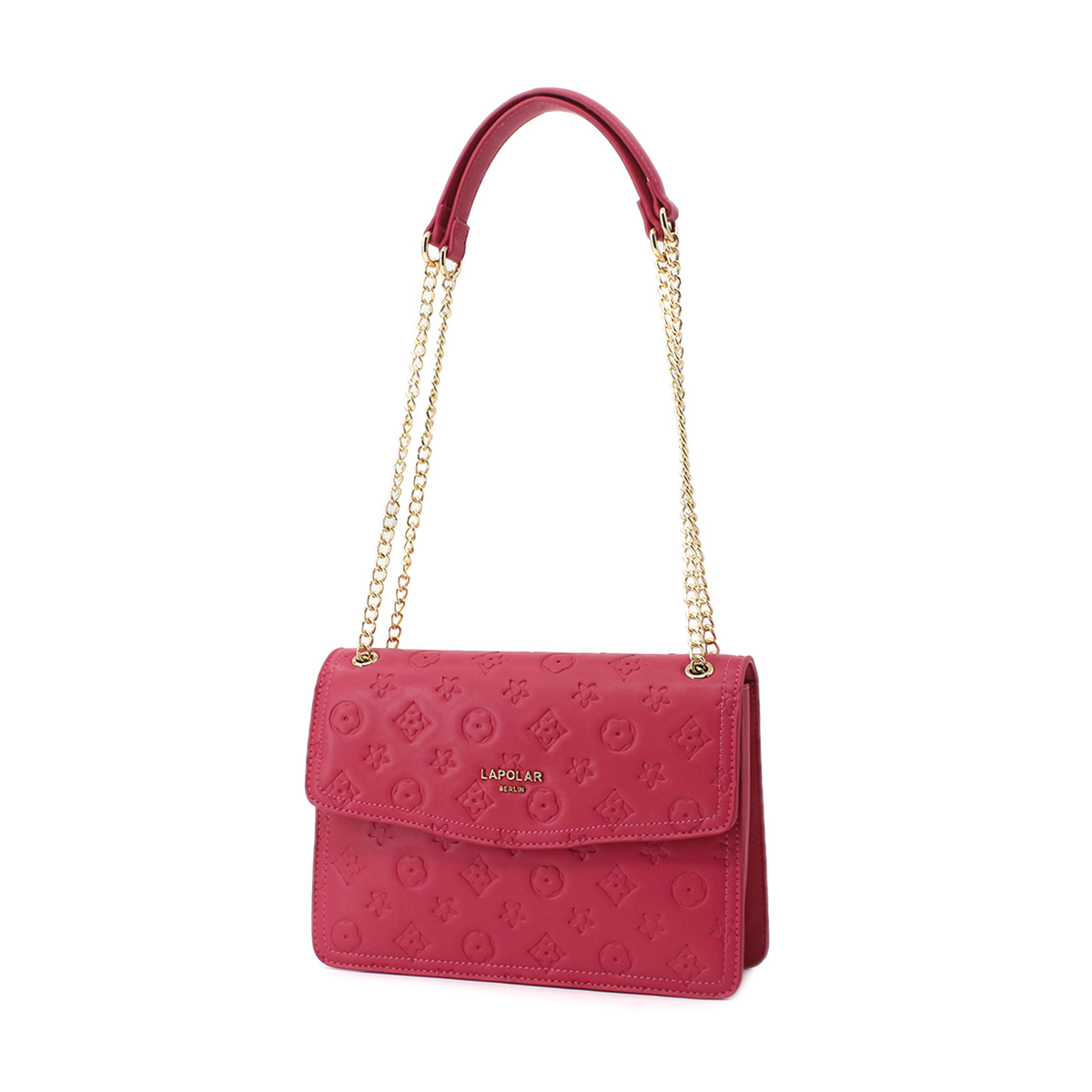 Printed Chain Square Bag Crossbody Bag Shoulder Bag
