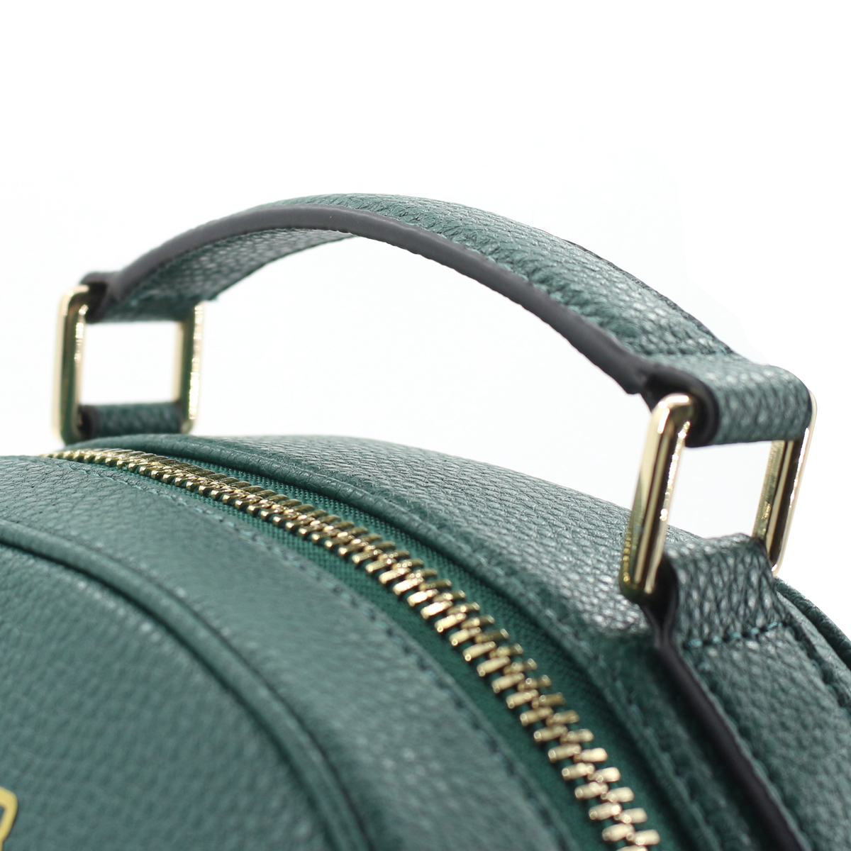 Lightweight Backpack - Army Green Microfiber leather Series
