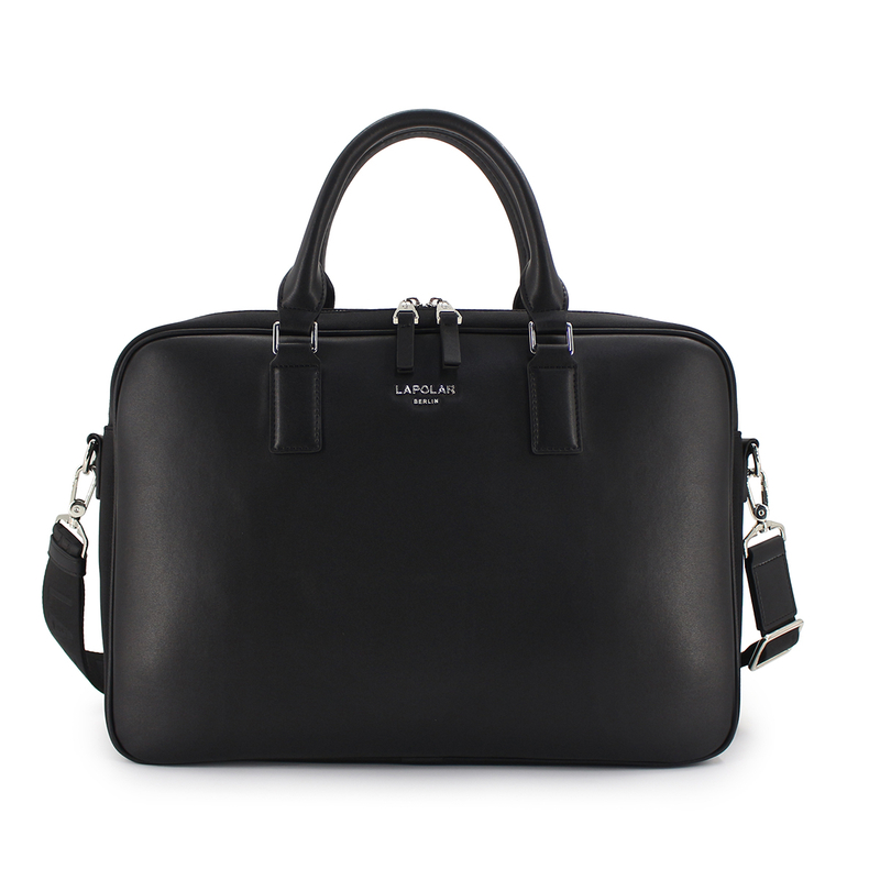 Black Laptop Bag Briefcase Crossbody Bag