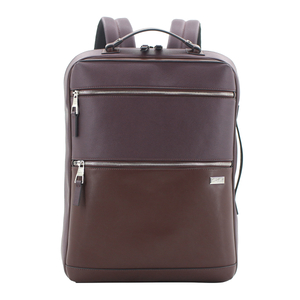 Large Capacity Leather Laptop Backpack