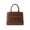 Snake Print Large Capacity Handheld Crossbody Bag