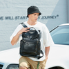 Soft Leather Large Capacity Travel Backpacks