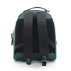 Lightweight Backpack - Army Green Microfiber leather Series