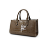 Women Crocodile Print Handbag Crossbody Bag