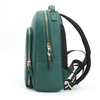 Lightweight Backpack - Army Green Microfiber leather Series