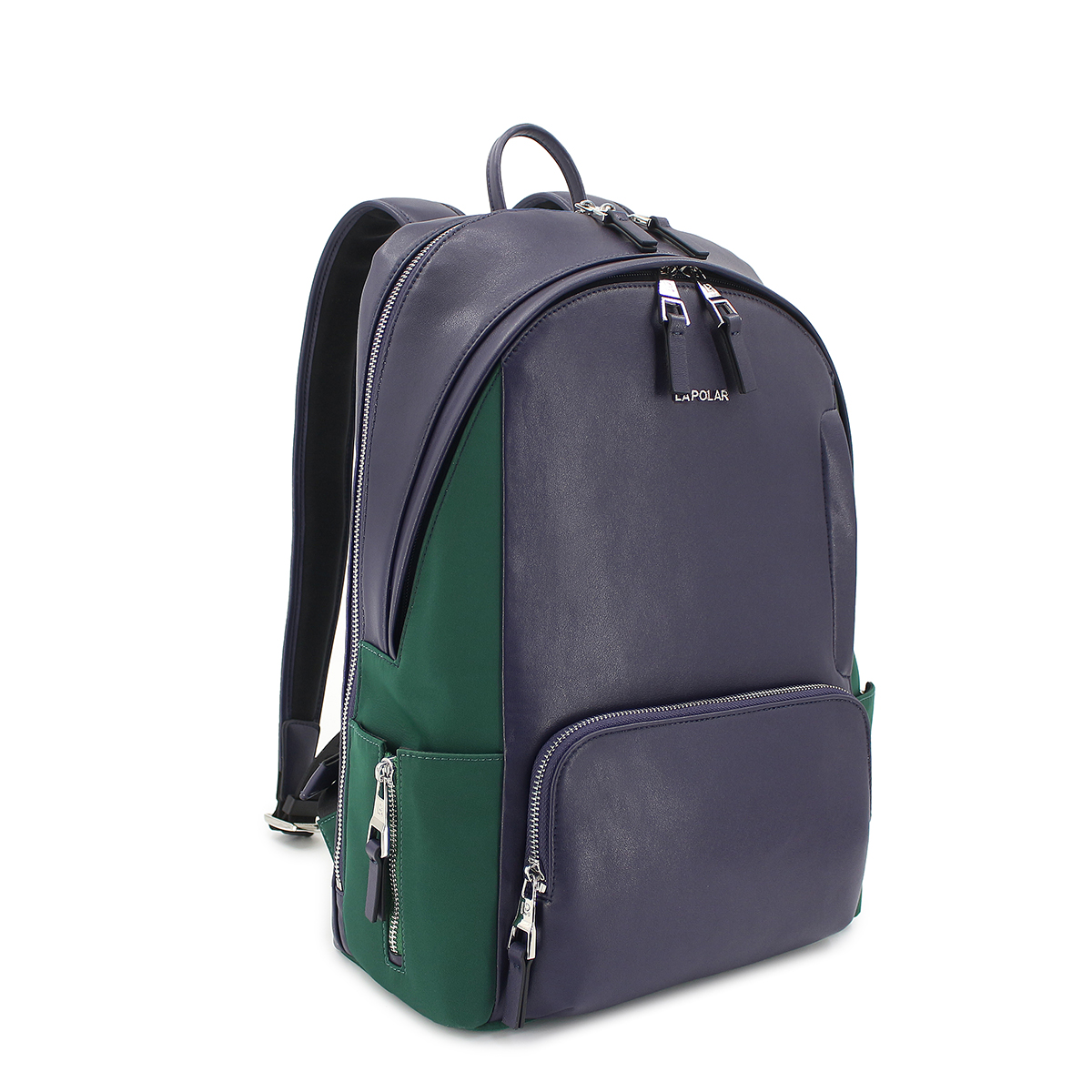Classic Mix Match Backpack - Green/Dark Blue