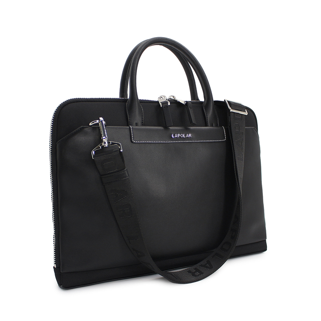 Slimline Document Briefcase With Detachable Shoulder Strap