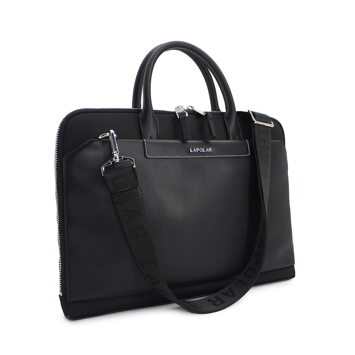 Slimline Document Briefcase With Detachable Shoulder Strap