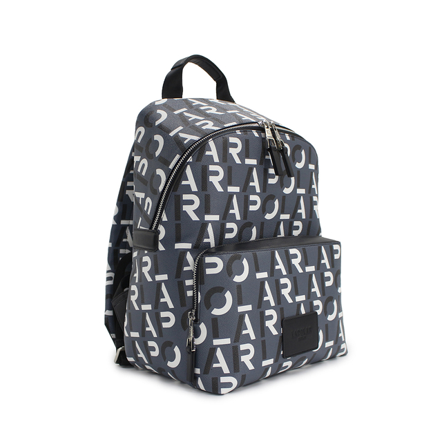 Women's Alphabet Printed Commuter School Backpack