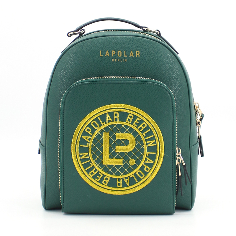 Lightweight Backpack - Army Green Microfiber leather Series