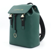 Flap Drawstring Backpack Forest Green