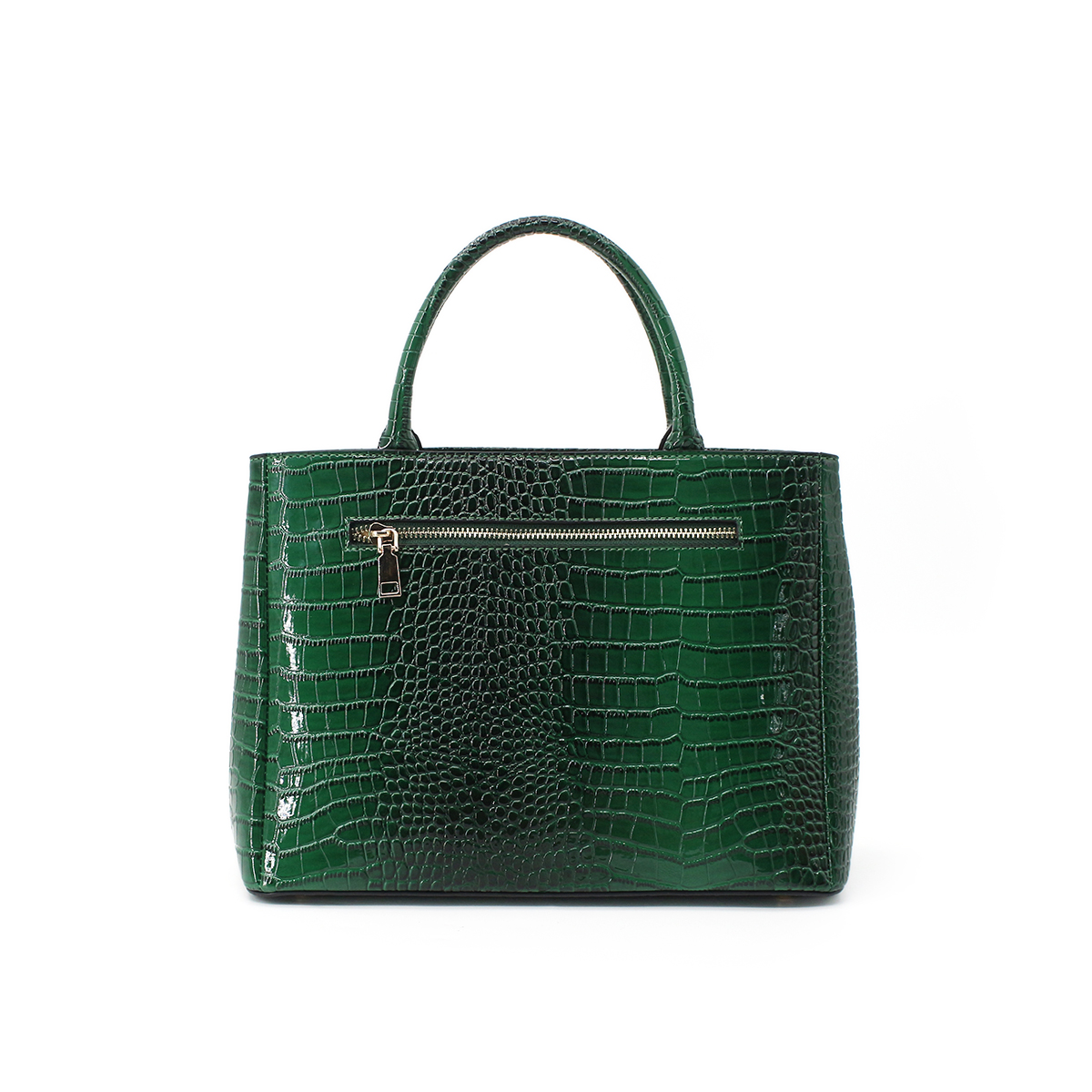 Crocodile Pattern Large Capacity Crossbody Bag Handbag