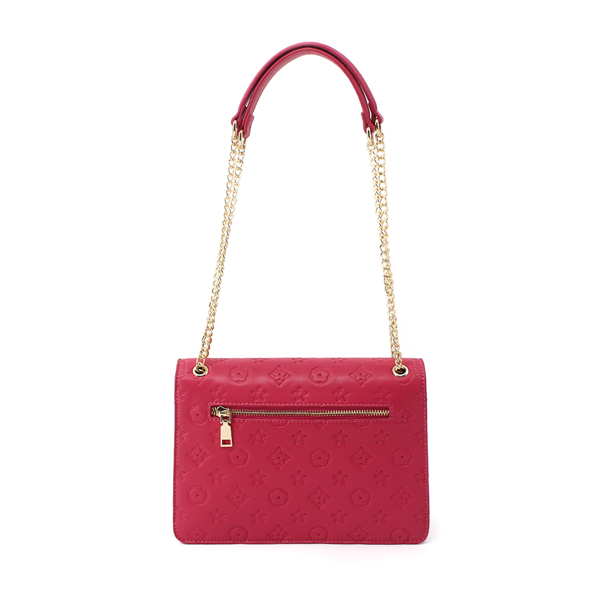 Printed Chain Square Bag Crossbody Bag Shoulder Bag