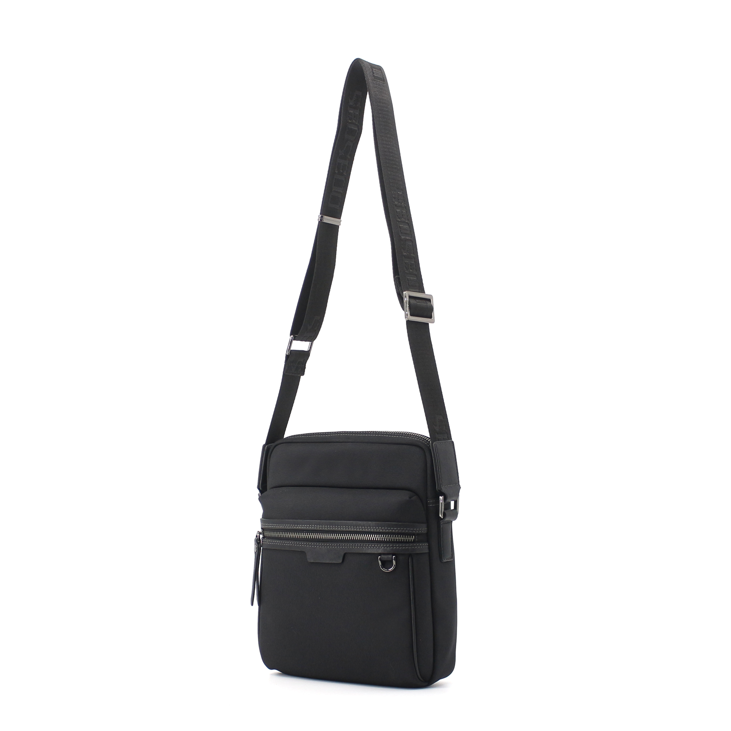 LAPOLAR Men's Messenger Bag,Black Shoulder Bag for Men