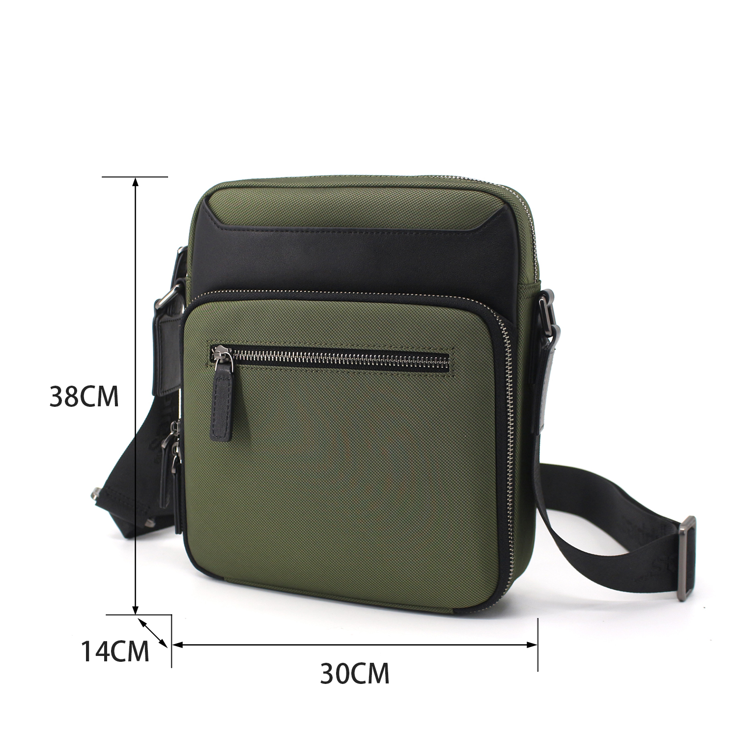 Men Travel Sling Bag Nylon Crossbody Casual Shoulder Bags