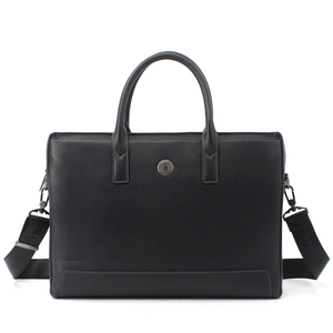 Business Genuine Leather Briefcase Laptop Handbag for Men