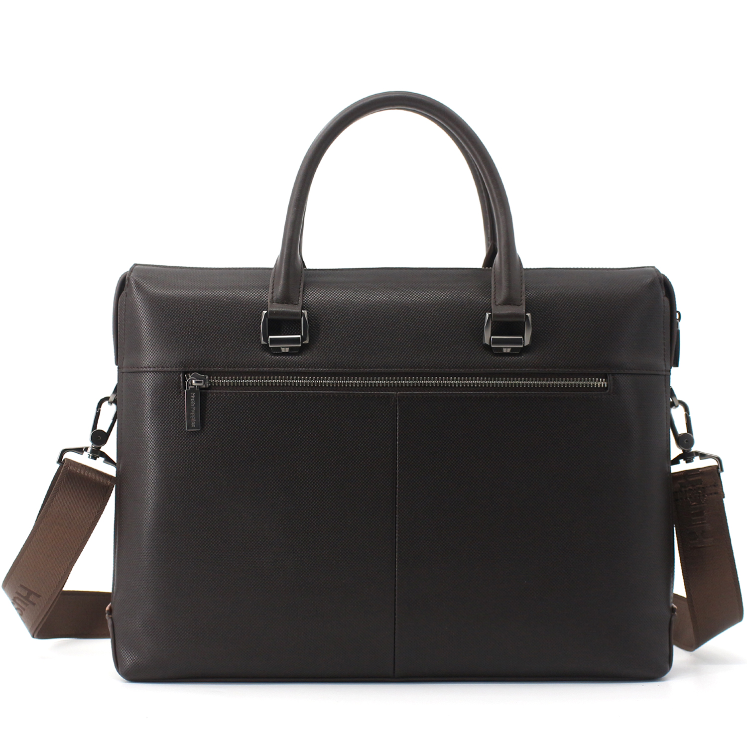 Business Bag Leather Briefcase Shoulder Laptop Business Bag for Men