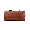 Vintage Vegetable Tanned Leather Luggage Bag Men's Handbag