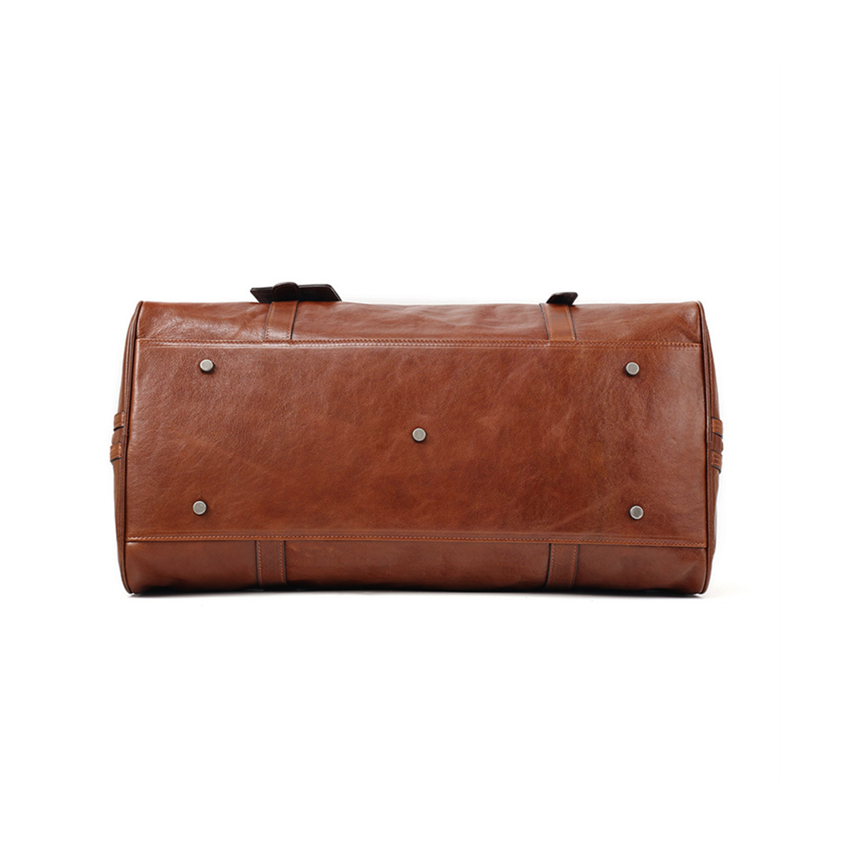 Vintage Vegetable Tanned Leather Luggage Bag Men's Handbag