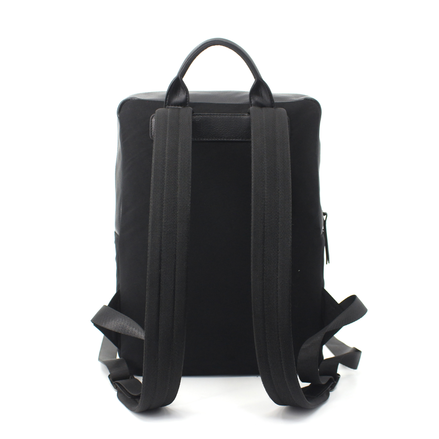 Men's Backpack Leather Business Travel Bag Extra Capacity