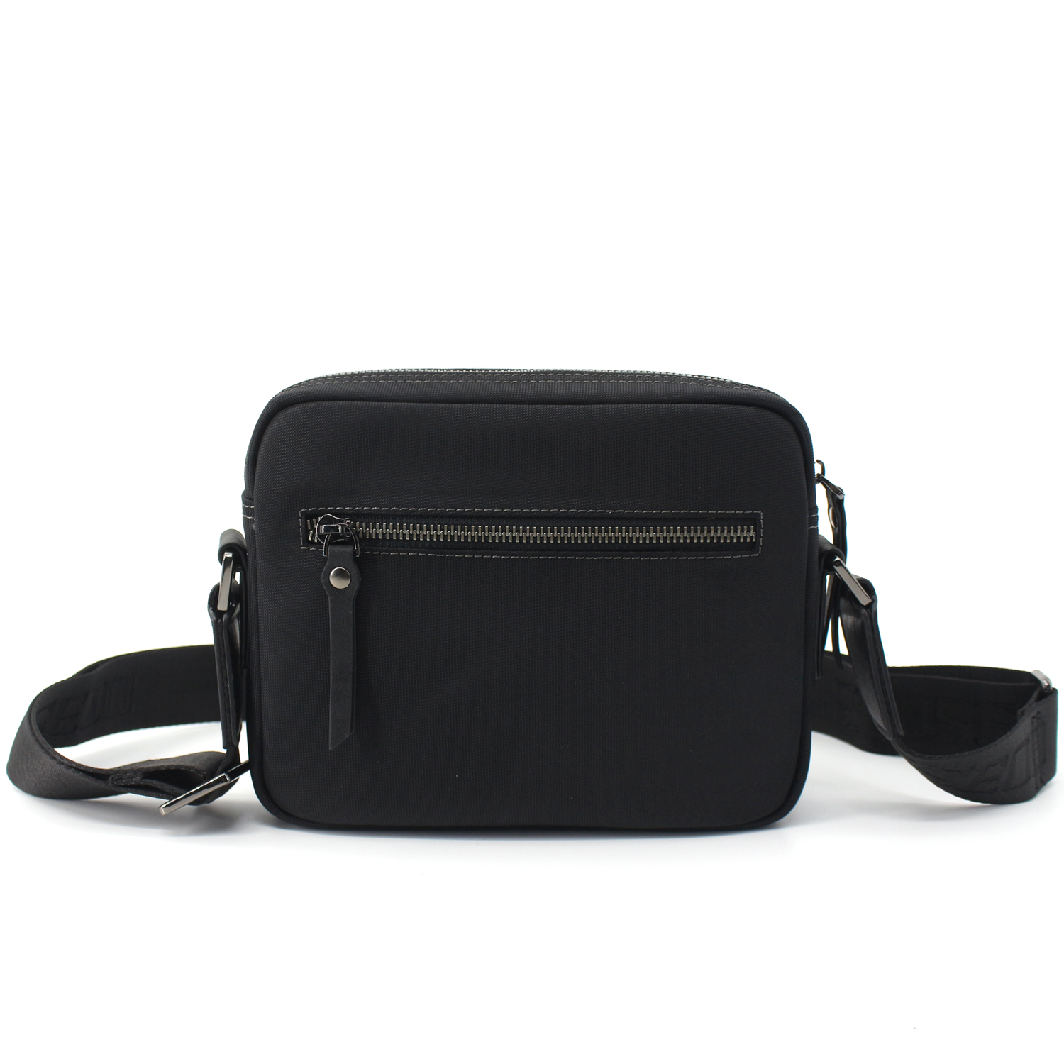 Side-back Nylon Microfiber Small Crossbody Bag Casual Shoulder Starry Sky Black 