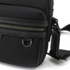 Side-back Nylon Microfiber Small Crossbody Bag Casual Shoulder Starry Sky Black 