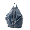 Classic Faux Expandable Oilskin Leather Backpacks