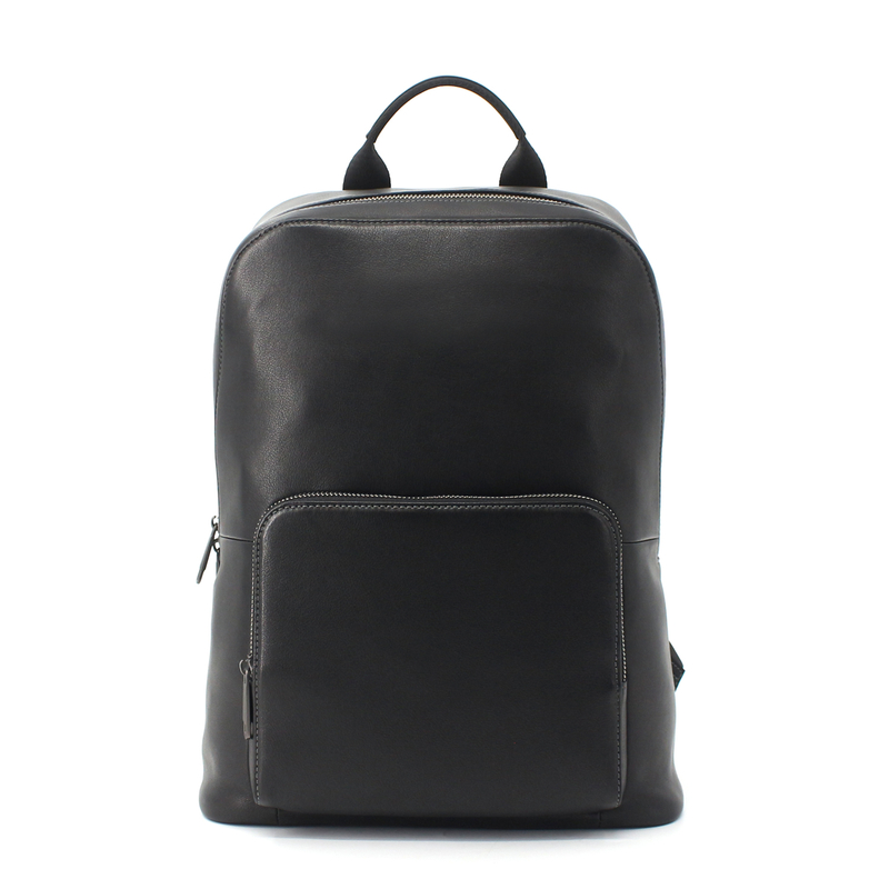 Men's Microfiber Leather Backpack 15.6 inch Laptop Backpack