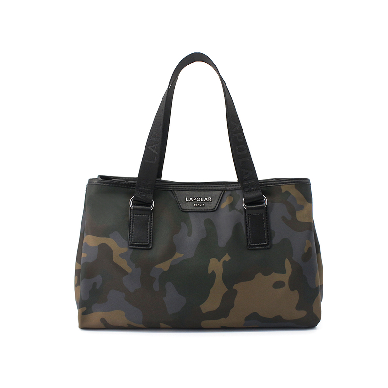 Camouflage Leather Travel Handbag Messenger Bag Laptop Bag