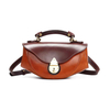 Genuine Leather Boat Bag Messenger Bag Handmade Shoulder Bag
