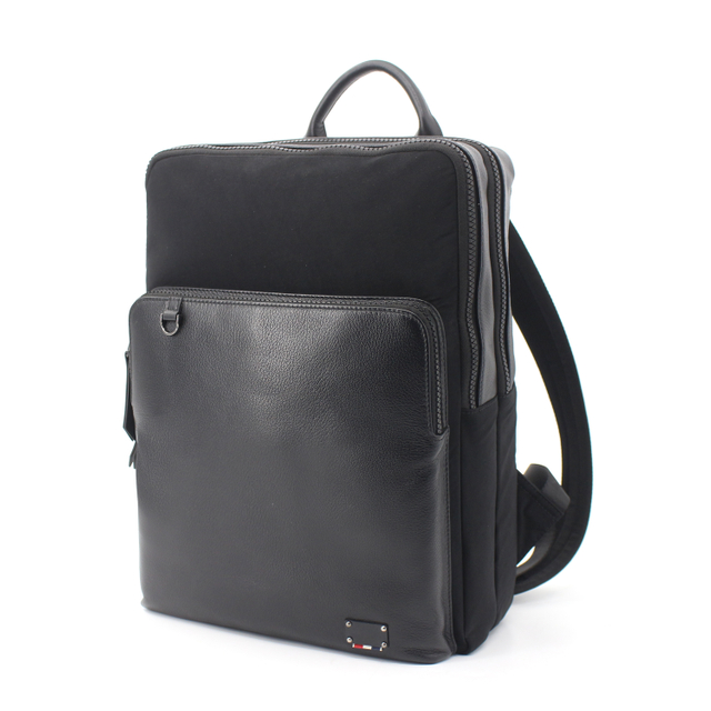 Men's Backpack Leather Business Travel Bag Extra Capacity
