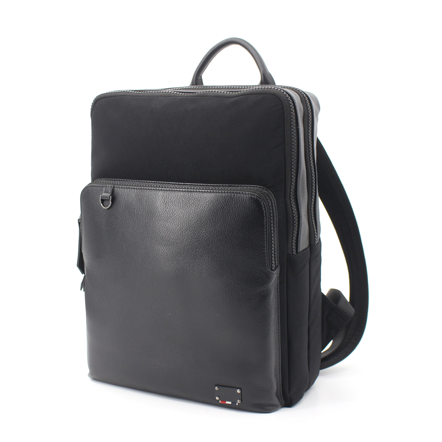 Men's Backpack Leather Business Travel Bag Extra Capacity