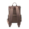 Mens Laptop Backpack Genuine Leather 15.6 inch Computer Bag